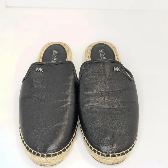 Michael kors leather espidrille sliders - Picture 8 of 16
